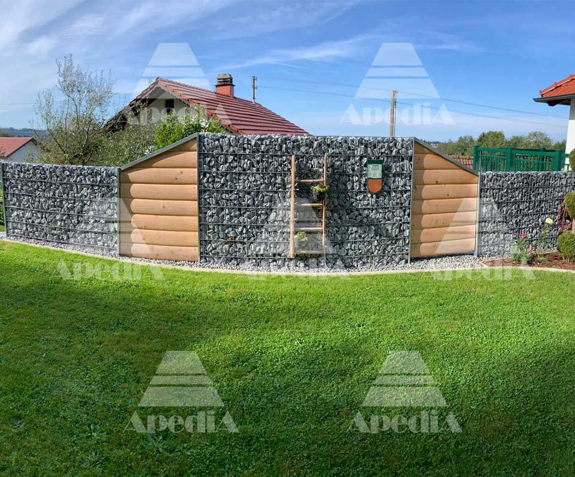 Gabion Platina olika storlek