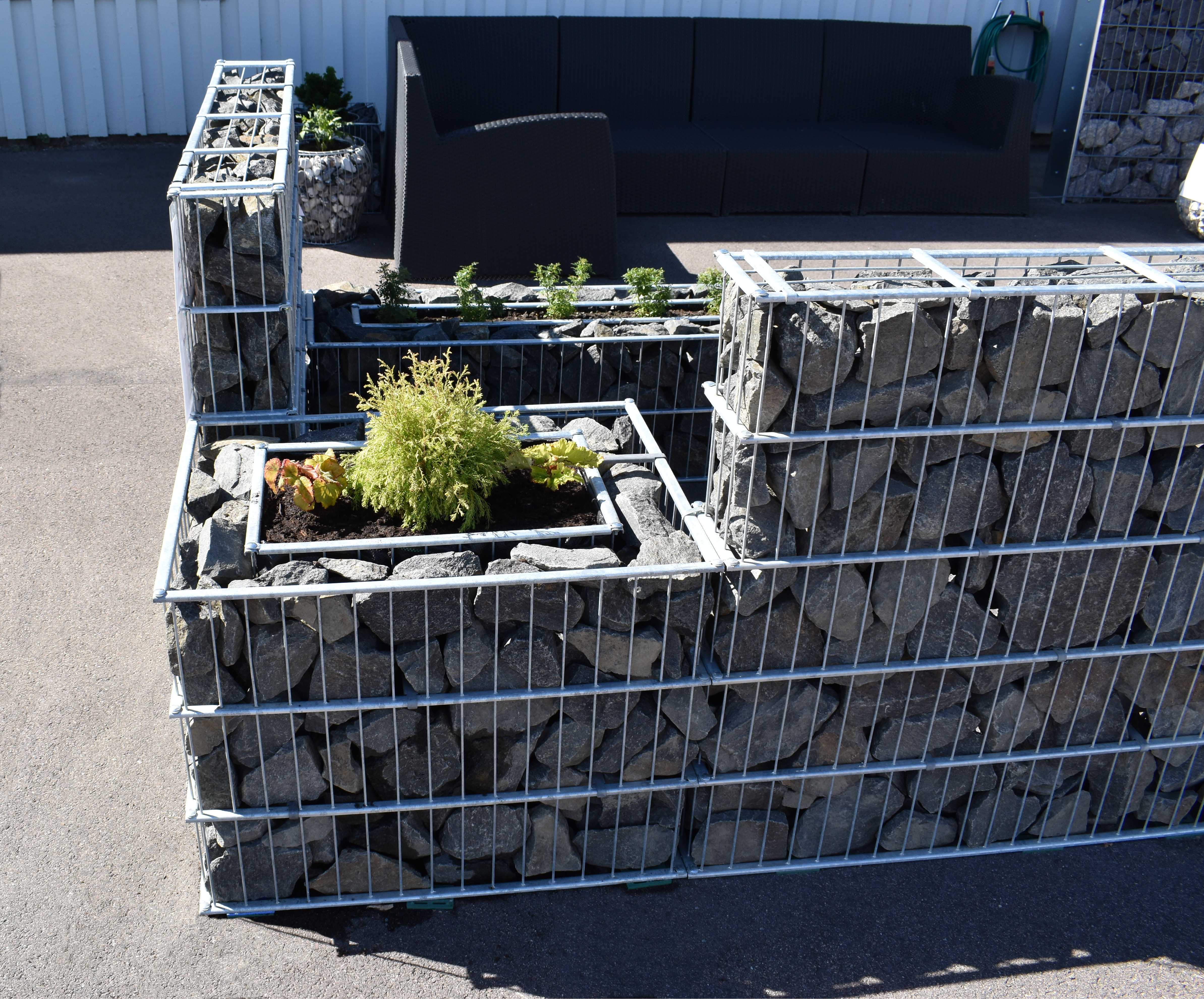 Gabionstaket Diamant 